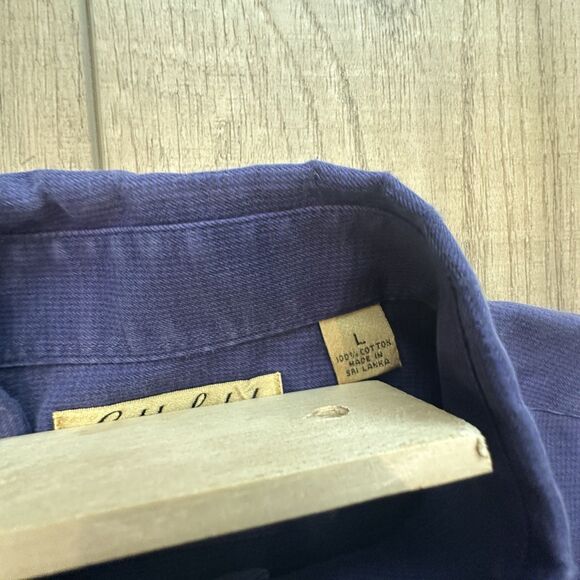 Roundtree & Yorke Gold Label Shirt Mens Large Non Iron Perfect Performance - Picture 5 of 7